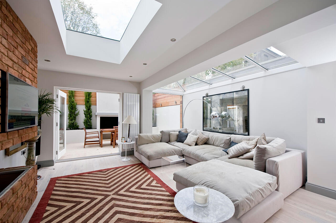 Modern Open Plan Living Room