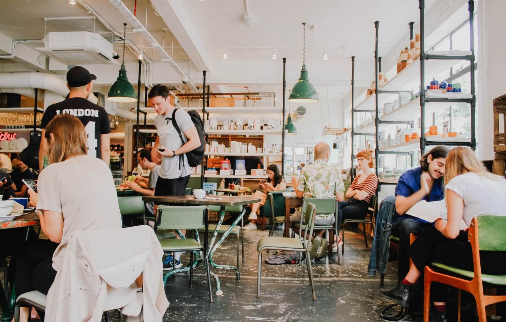 Cafe in Maida Vale